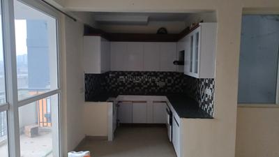 Kitchen Image of 1555 Sq.ft 3 BHK Apartment / Flat for rent in Dwarkadhish The Cubix, Sector 23 Dharuhera for Rs. 18000