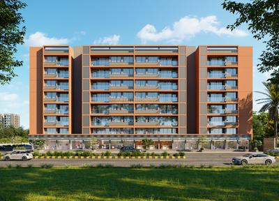 Image of 1450 Sq.ft 2.5 BHK Apartment / Flat for sale in Bahuchar Shree Radhe Repose 2, GIDC Naroda, Ahmedabad for Rs. 5000000