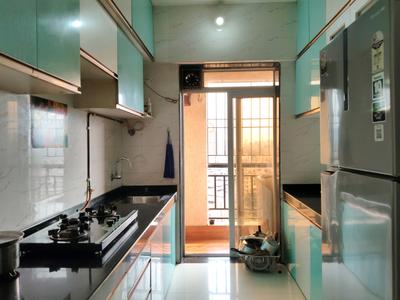 Kitchen Image of 1140 Sq.ft 2 BHK Apartment / Flat for sale in Kalwa Thane for Rs. 21000000