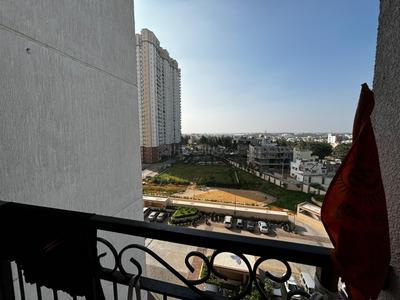 Balcony Image of 1450 Sq.ft 3 BHK Apartment / Flat for rent in Prestige Jindal City, Anchepalya Bengaluru for Rs. 55000