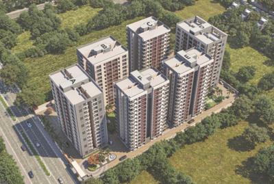 Image of 701 Sq.ft 2 BHK Apartment / Flat for sale in Shiv Shubham Pearl, Palanpur, Surat for Rs. 5150000