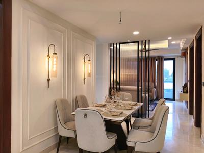 Dining Area Image of 2100 Sq.ft 4 BHK Builder Floor for sale in BPTP Astaire Garden Floors, Sector 70A Gurgaon for Rs. 24900000