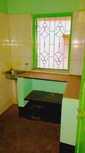 Kitchen Image of 700 Sq.ft 1.5 BHK Builder Floor for rent in Kharagpur West Medinipur for Rs. 5500