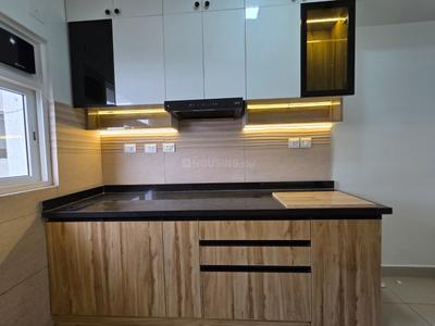 Kitchen Image of 550 Sq.ft 1 BHK Apartment / Flat for rent in Eden Park At The Prestige City, Sarjapur Bengaluru for Rs. 32000