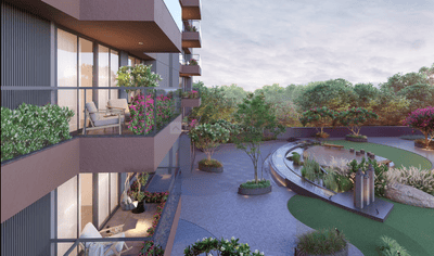 Image of 3401 Sq.ft 4 BHK Apartment / Flat for sale in Sargasan, Gandhinagar for Rs. 15120000