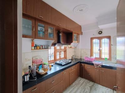 Kitchen Image of 1500 Sq.ft 3 BHK Apartment / Flat for rent in Boring Road Patna for Rs. 28000