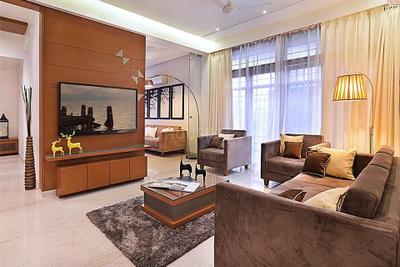 Hall Image of 3500 Sq.ft 5 BHK Villa for sale in Shivam Riverway NX, Sherkhi Vadodara for Rs. 25000000