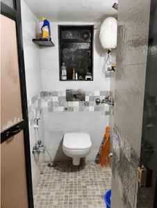 Image of 950 Sq.ft 1 BHK Apartment / Flat for rent in Dombivli West, Thane for Rs. 17000