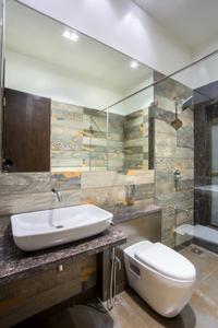 Bathroom Image of 1100 Sq.ft 2 BHK Apartment / Flat for sale in Paradise Sai World City, Panvel Navi Mumbai for Rs. 14500000