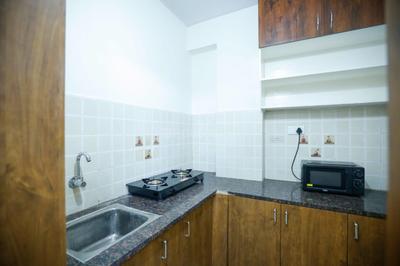 Kitchen Image of 1500 Sq.ft 1 BHK Apartment / Flat for rent in BTM Layout Bengaluru for Rs. 24000