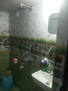 Bathroom Image of 425 Sq.ft 1 BHK Builder Floor for rent in Pratap Nagar Udaipur for Rs. 9000