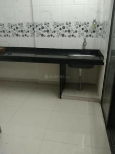 Kitchen Image of 850 Sq.ft 3 BHK Apartment / Flat for sale in Shree Residency, Chikhali Pune for Rs. 7200000