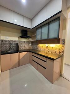 Kitchen Image of 1100 Sq.ft 3 BHK Apartment / Flat for rent in Sugam Morya, Behala Kolkata for Rs. 60000