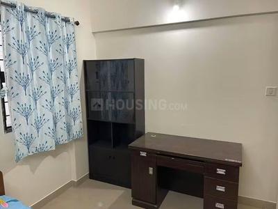 Bedroom Image of 1050 Sq.ft 2 BHK Apartment / Flat for rent in Magarpatta Iris, Magarpatta City Pune for Rs. 40000
