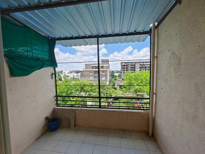 Balcony Image of 950 Sq.ft 2 BHK Apartment / Flat for rent in Mantri Waterfront I, Jule Solapur for Rs. 17500