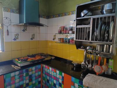 Kitchen Image of 1250 Sq.ft 3 BHK Apartment / Flat for sale in Shree Krishna Apartment, Bansdroni Kolkata for Rs. 8500000