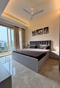 Bedroom Image of 440 Sq.ft 1 BHK Apartment / Flat for rent in My Home Abhra, Madhapur Hyderabad for Rs. 12000