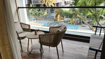 Balcony Image of 3175 Sq.ft 4 BHK Apartment / Flat for sale in Satellite Ahmedabad for Rs. 30900000