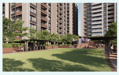 Image of 1300 Sq.ft 3 BHK Apartment / Flat for sale in Shaligram Elevate, Ognaj, Ahmedabad for Rs. 13600000