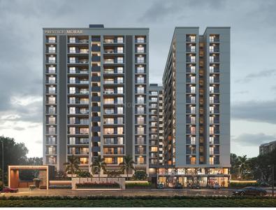 Image of 1227 Sq.ft 2 BHK Apartment / Flat for sale in Prestige Morar , Adajan Gam, Surat for Rs. 5751000
