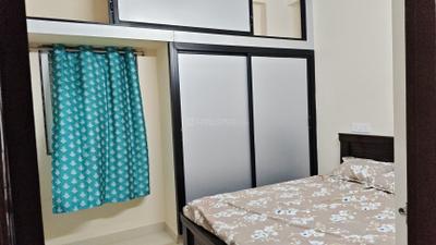 Bedroom Image of 638 Sq.ft 1 BHK Apartment / Flat for rent in Kondapur Hyderabad for Rs. 22000