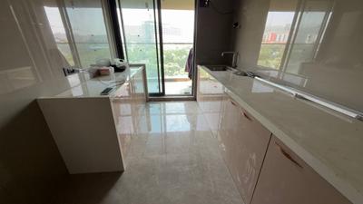 Kitchen Image of 1655 Sq.ft 3 BHK Apartment / Flat for rent in Experio Platinum Elysium, Nerul Navi Mumbai for Rs. 85000