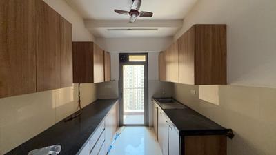 Kitchen Image of 1250 Sq.ft 3 BHK Apartment / Flat for rent in Lodha Splendora, Thane West Thane for Rs. 32000
