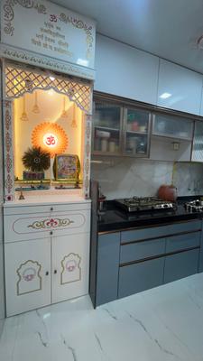 Kitchen Image of 585 Sq.ft 1 BHK Apartment / Flat for rent in Paradiso Dreamsville, Borivali West Mumbai for Rs. 46000