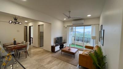 Living Room Image of 870 Sq.ft 2 BHK Apartment / Flat for sale in Srishti Synchronicity, Powai Mumbai for Rs. 22700000