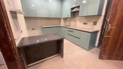 Kitchen Image of 1500 Sq.ft 2 BHK Builder Floor for rent in Sector 57 Gurgaon for Rs. 45000