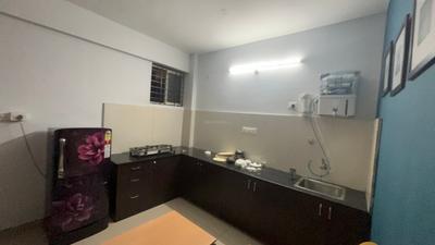 Kitchen Image of 450 Sq.ft 1 BHK Independent House for rent in Junnasandra Bengaluru for Rs. 25000
