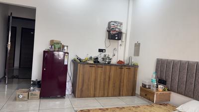 Kitchen Image of 240 Sq.ft 1 RK Independent House for rent in Mahalakshmi Nagar Indore for Rs. 12500