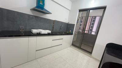 Kitchen Image of 930 Sq.ft 2 BHK Apartment / Flat for rent in Wellington at Pride World City, Charholi Budruk Pune for Rs. 26000