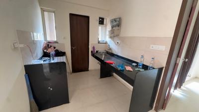 Kitchen Image of 713 Sq.ft 1 BHK Apartment / Flat for rent in Eskay Basera Eternity, Hinjawadi Pune for Rs. 25000