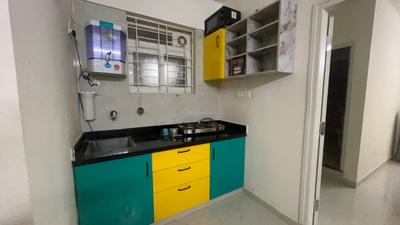 Kitchen Image of 600 Sq.ft 1 BHK Apartment / Flat for rent in Whitefield Bengaluru for Rs. 24000