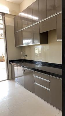 Kitchen Image of 738 Sq.ft 2 BHK Apartment / Flat for rent in Airoli Navi Mumbai for Rs. 55000