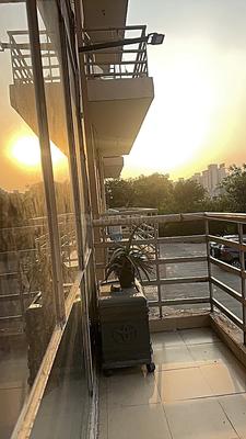 Balcony Image of 709 Sq.ft 1 BHK Apartment / Flat for sale in Breez Global Heights, Sector 33 Sohna for Rs. 3800000