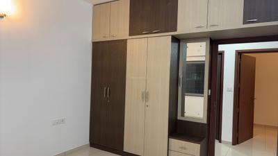 Bedroom Image of 1355 Sq.ft 2.5 BHK Apartment / Flat for rent in L And T Raintree Boulevard, Sahakara Nagar Bengaluru for Rs. 54500