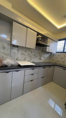 Kitchen Image of 1500 Sq.ft 1 BHK Apartment / Flat for rent in Mahalakshmi Nagar Indore for Rs. 24000