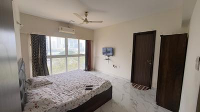 Bedroom Image of 1350 Sq.ft 3 BHK Apartment / Flat for rent in Raheja Ridgewood, Goregaon East Mumbai for Rs. 130000