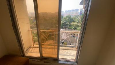 Balcony Image of 430 Sq.ft 1 BHK Apartment / Flat for rent in Taloja Navi Mumbai for Rs. 7500