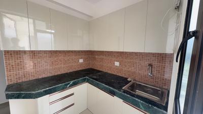 Kitchen Image of 750 Sq.ft 3 BHK Apartment / Flat for rent in Habitat Prime, Sector 99A Gurgaon for Rs. 18000
