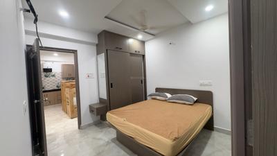 Bedroom Image of 1200 Sq.ft 2 BHK Apartment / Flat for rent in Madhapur Hyderabad for Rs. 45000
