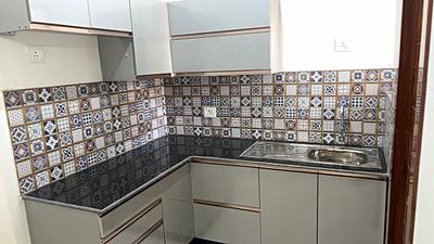 Kitchen Image of 1560 Sq.ft 3 BHK Apartment / Flat for sale in Shrachi Greenwood Nest, New Town Kolkata for Rs. 13500000