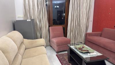Living Room Image of 1500 Sq.ft 3 BHK Apartment / Flat for rent in ATS Greens Village, Sector 93A Noida for Rs. 65000