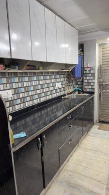 Kitchen Image of 300 Sq.ft 1 RK Builder Floor for rent in Patel Nagar New Delhi for Rs. 13482