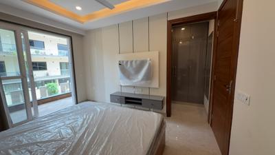 Bedroom Image of 600 Sq.ft 1 BHK Builder Floor for rent in Sector 57 Gurgaon for Rs. 40000