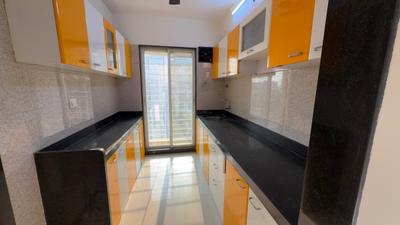 Kitchen Image of 1000 Sq.ft 2 BHK Apartment / Flat for rent in Bhagwati Sky Oasis, Ulwe Navi Mumbai for Rs. 35000