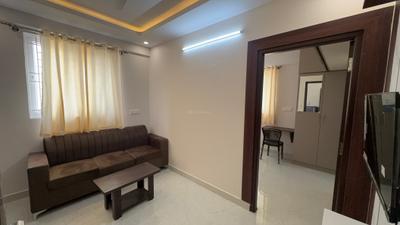 Living Room Image of 600 Sq.ft 2 BHK Apartment / Flat for rent in BTM Layout Bengaluru for Rs. 39000