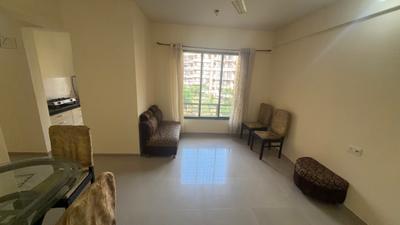 Living Room Image of 1000 Sq.ft 2 BHK Apartment / Flat for rent in Squarefeet Grand Square, Kasarvadavali Thane for Rs. 25000